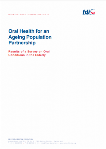 Oral health for an ageing population_Results of a survey on oral conditions in the elderly_survey